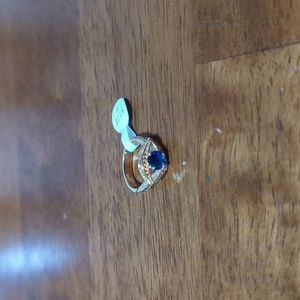 Costume ring blue ring size 6